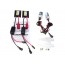 Makibes 10000K H1 DC250 55W 12V Xenon HID Kit Car Headlight Xenon Bulb Slim Ballast (Mixed color)
