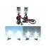 Makibes 6000K 9006 55W 12V DC250 Xenon HID Kit Car Headlight Xenon Bulb Slim Ballast (Mixed color)