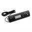 VST - Out Digital Lcd Car Temperature Thermometer Clock Voltage Meter Monitor