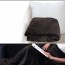 ONGO - Car Leather Colorful Pillow Black Gold