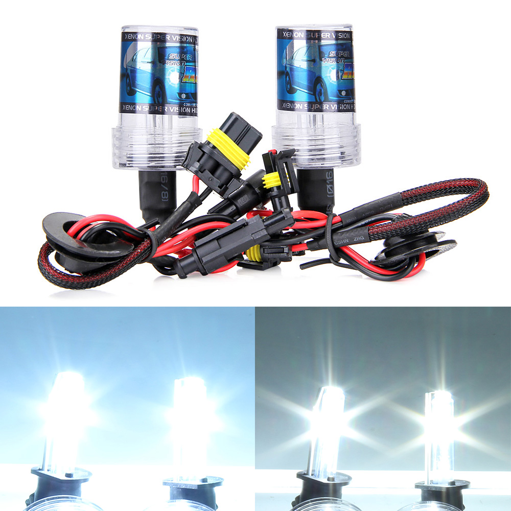 Makibes-6000K-H7-55W-12V-Xenon-HID-Kit-Car-Headlight-Xenon-Bulb-Slim-Ballast---Black--SilverMixed-co-ER3610X